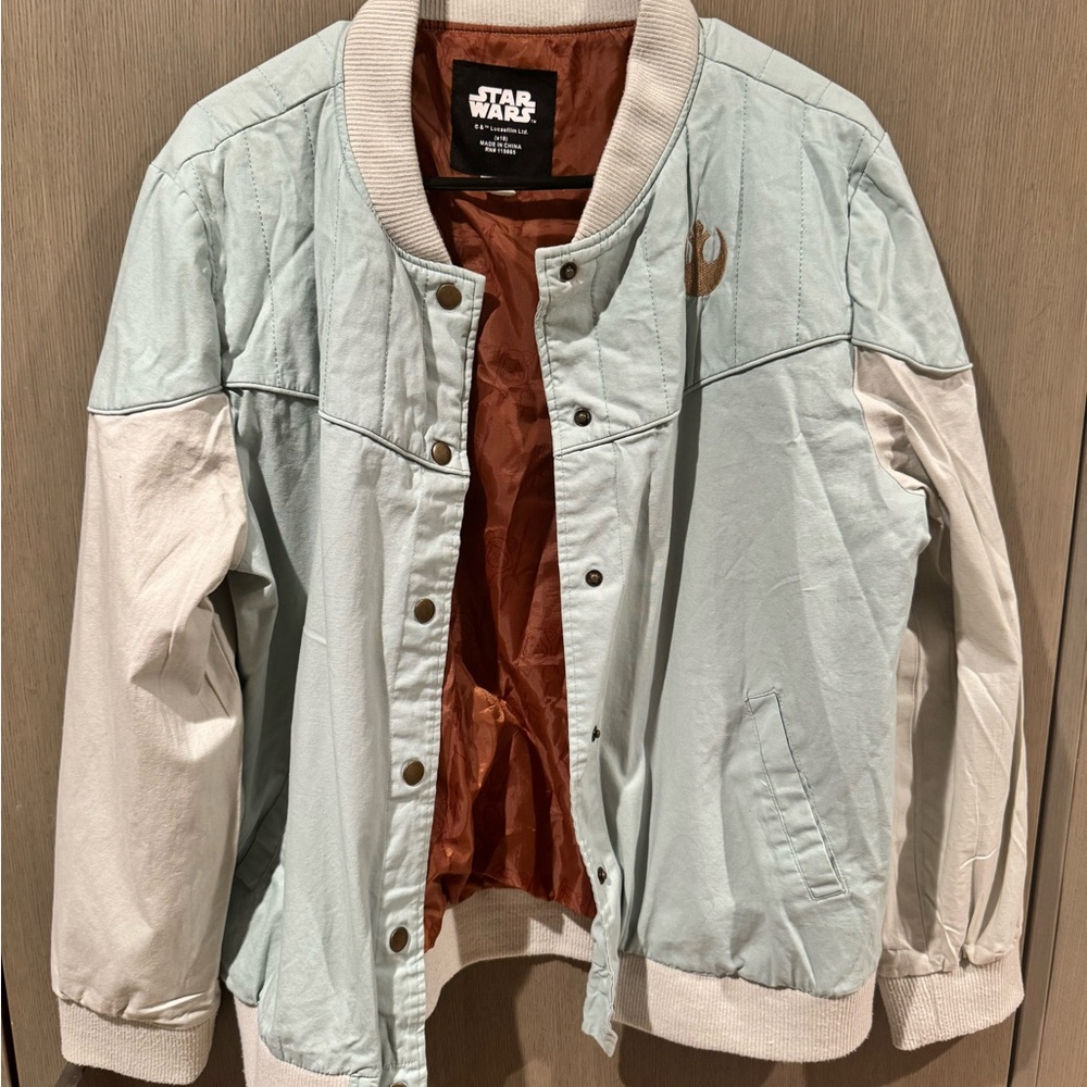 Star Wars Light Blue and White Jacket